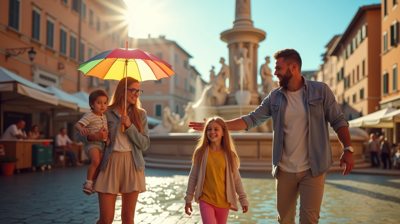 Questions fréquentes sur les séjours familiaux à Rome